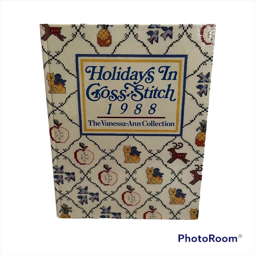 Holiday Inn Cross-Stitch 1988 vintage book of patterns